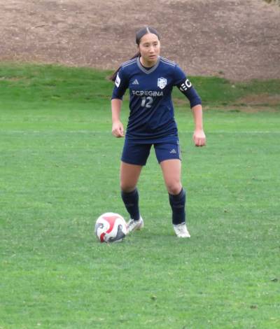 Victoria Bateman of Regina has committed to the Brandon University women&rsquo;s soccer team for the 2026 MCAC season. (Submitted)
