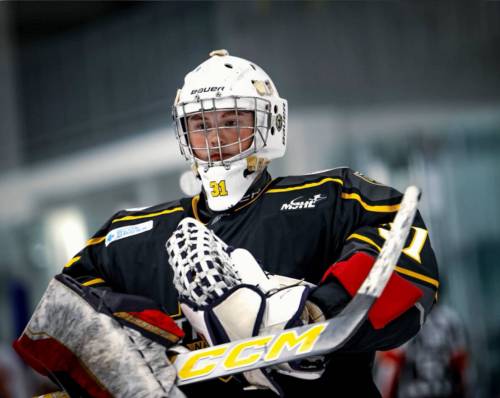 Neepawa Titans goaltender Zach Burleigh (31) has committed to Western New England University in Springfield, Mass., for the NCAA Division III 2026-27 season. (Submitted)