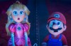 This image released by Universal Pictures shows Princess Peach, voiced by Anya Taylor-Joy, left, and Mario, voiced by Chris Pratt, in a scene from 