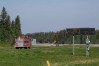 Volunteer firefighters from Davidson, Sask., load up their truck at the Provincial Wildfire Centre in Prince Albert, Sask., Wednesday, June 4, 2025. The fire fighters are on their way to Weyakwin. THE CANADIAN PRESS/Liam Richards