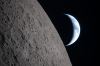 Earth sets behind the Moon during a lunar flyby in a Monday, April 6, 2026, handout photo made by a member of the Artemis II crew. THE CANADIAN PRESS/AP-Handout, NASA (Mandatory Credit)