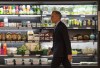 Prime Minister Mark Carney makes his way though a aisles to an event at a grocery store in Ottawa on Monday, Jan. 26, 2026. THE CANADIAN PRESS/Adrian Wyld