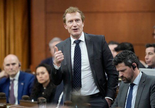 Culture Minister Marc Miller rises during question period on Parliament Hill in Ottawa on Tuesday, March 24, 2026. THE CANADIAN PRESS/Adrian Wyld
