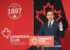 Conservative Party of Canada leader Pierre Poilievre delivers a speech at the Canadian Club of Toronto in Toronto on Thursday, April 16, 2026. THE CANADIAN PRESS/Nathan Denette