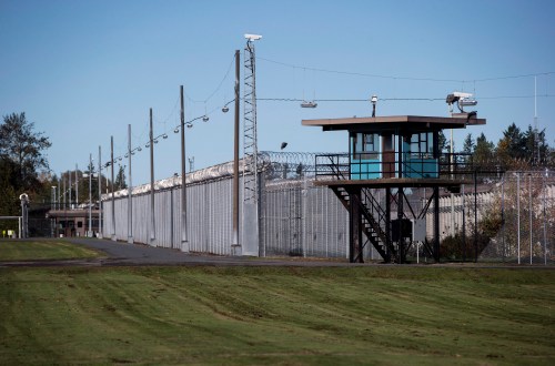 The Matsqui Institution, a medium-security federal men's prison, is seen in Abbotsford, B.C., on Thursday October 26, 2017. THE CANADIAN PRESS/Darryl Dyck