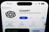A ChapGPT logo is seen on a smartphone in West Chester, Pa., Wednesday, Dec. 6, 2023. (AP Photo/Matt Rourke)