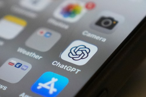 ChatGPT app icon is seen on a smartphone screen, Monday, Aug. 4, 2025, in Chicago. (AP Photo/Kiichiro Sato)