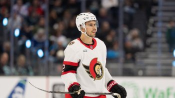 Ottawa Senators defenceman Artem Zub suiting up against the Kraken in Seattle on Saturday, March 7, 2026. (AP Photo/Stephen Brashear)