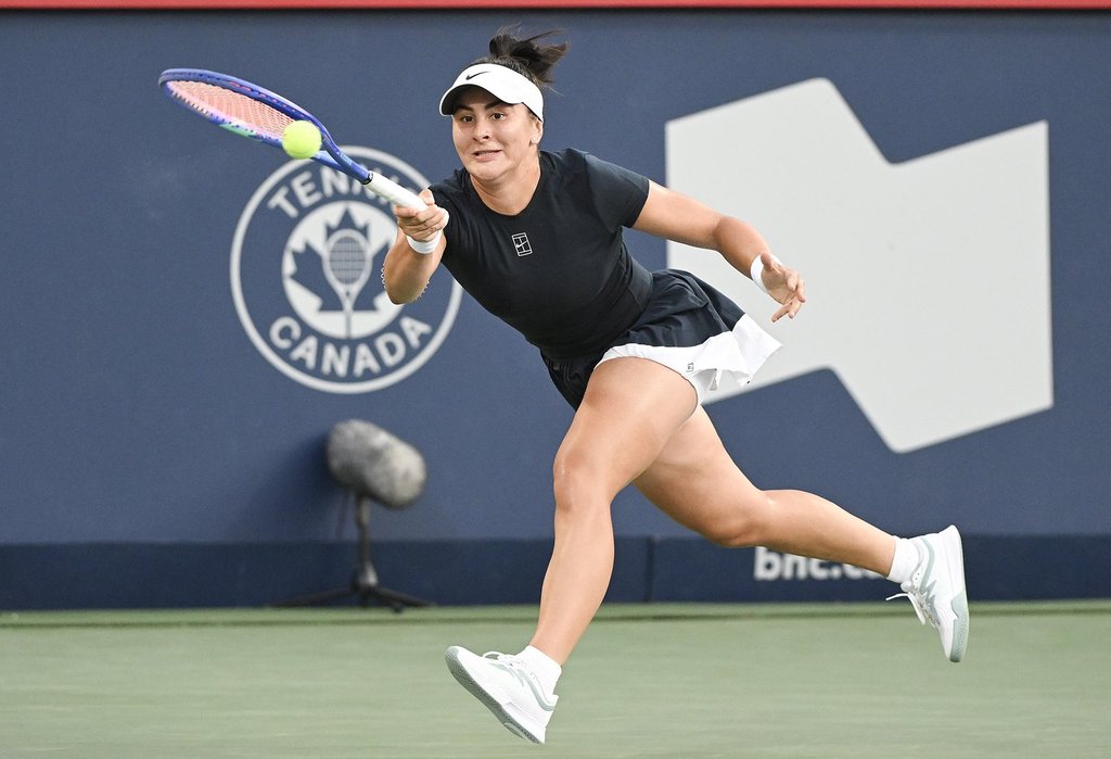 Canada’s Bianca Andreescu defeats Sofia Kenin 6-4, 7-5 at Italian Open