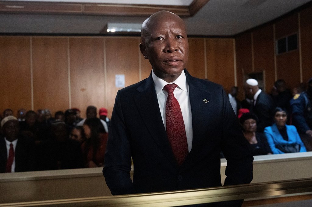 South African politician Julius Malema jailed for 5 years for firing rifle shots at rally