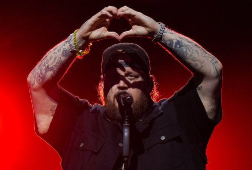 Jelly Roll performs during the 2025 Invictus Games closing ceremony, in Vancouver, B.C., Sunday, Feb. 16, 2025. THE CANADIAN PRESS/Darryl Dyck