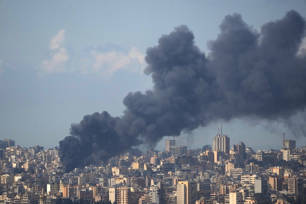 Israel strikes central Beirut without warning after saying Iran ceasefire doesn’t apply there