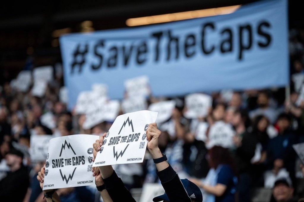 Vancouver Whitecaps fans bring ‘Save the Caps’ campaign to B.C. Place