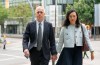 Former RCMP officer William Majcher, left, arrives at BC Supreme Court for a decision in his trial in Vancouver on Wednesday, May 13, 2026. THE CANADIAN PRESS/Rich Lam