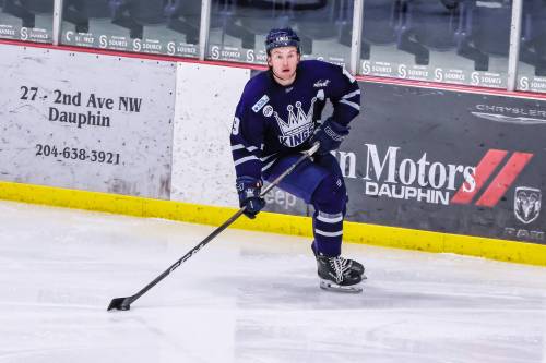 Dauphin Kings defenceman Ty Pratte has committed to the Red Deer Polytechnic Kings of the Alberta Colleges Athletic Conference for the 2026-27 season. (Submitted)