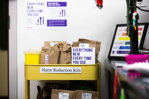 The RAAM clinic at the Aboriginal Health and Wellness Centre in Winnipeg in 2023. The number of patients entering RAAM clinics in Manitoba more than tripled between 2020 and 2025 — from 8,496 to 28,476. (Mikaela MacKenzie / Winnipeg Free Press Files)