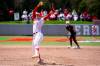 Danika Nell pitched 3 2/3 scoreless innings as Boston University clawed back to avoid an upset against the Lafayette Leopards in the first game of the Patriot League softball championship last Thursday. (Jim Pierce/Boston University Athletics)