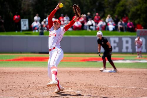 JIM PIERCE / BOSTON UNIVERSITY ATHLETICS
                                Boissevain&rsquo;s Danika Nell pitched 3 2/3 scoreless innings as Boston University clawed back to avoid an upset against the Lafayette Leopards in the first game of the Patriot League softball championship last Thursday.