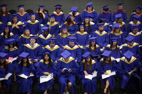 Graduates fill Brandon University&rsquo;s Healthy Living Centre during BU&rsquo;s 2026 convocation for the Faculty of Science and the School of Music. Lia M. Daniels suggests ways to make classroom assessments a better experience for post-secondary students and instructors alike. (File)