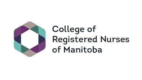 The logo of the College of Registered Nurses of Manitoba is shown in this handout image. THE CANADIAN PRESS/Handout - College of Registered Nurses of Manitoba (Mandatory credit)