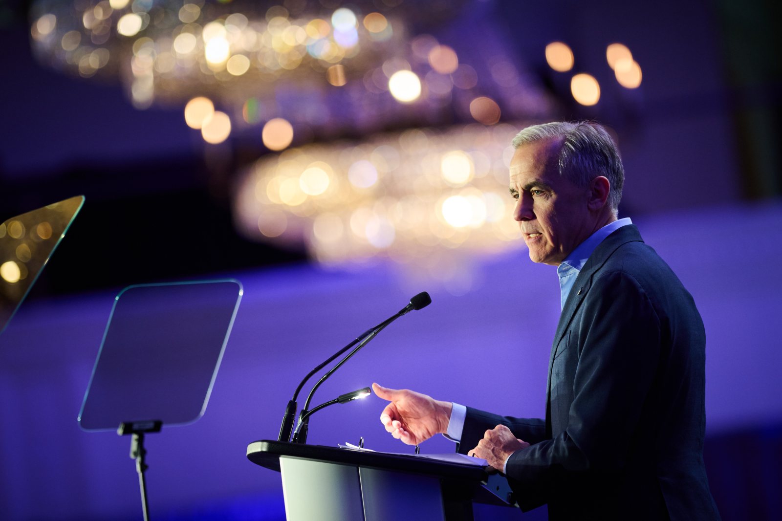 Prime Minister Mark Carney touts Canadian values in speech at global progress summit