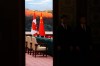 Flags are shown in a meeting room before Canada's Minister of Foreign Affairs Anita Anand meets with Chinese Foreign Minister Wang Yi at the Great Hall of the People in Beijing, China on Thursday, Jan. 15, 2026. THE CANADIAN PRESS/Sean Kilpatrick
