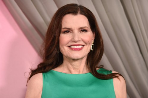 FILE - Geena Davis appears at the Fashion Trust U.S. Awards in Los Angeles on April 7, 2026. (Photo by Richard Shotwell/Invision/AP, File)