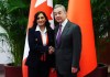 Canada's Minister of Foreign Affairs Anita Anand meets with Chinese Foreign Minister Wang Yi at the Great Hall of the People in Beijing, China on Thursday, Jan. 15, 2026. THE CANADIAN PRESS/Sean Kilpatrick