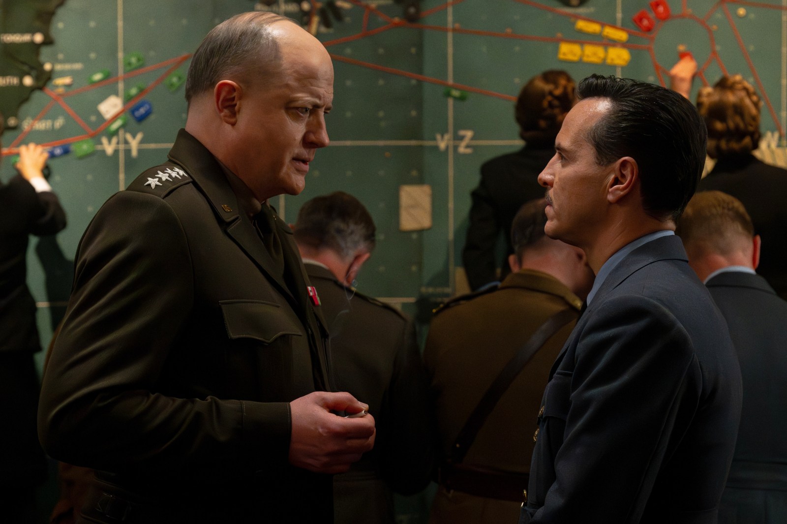 Movie Review: In D-Day tale ‘Pressure,’ Andrew Scott is a forecaster with news nobody wants to hear