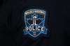 A shoulder patch on the uniform of a Halifax Regional Police officer is seen in Halifax on Tuesday, Sept. 17, 2024. THE CANADIAN PRESS/Darren Calabrese