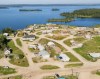 The community of Pelican Narrows, Sask., is seen from an aerial drone in an Aug. 19 2022, file photo. THE CANADIAN PRESS/Dre Erwin