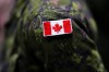 A Canadian soldier takes part in an announcement in Petawawa, Ont., on Thursday, Oct. 19, 2023. THE CANADIAN PRESS/Sean Kilpatrick