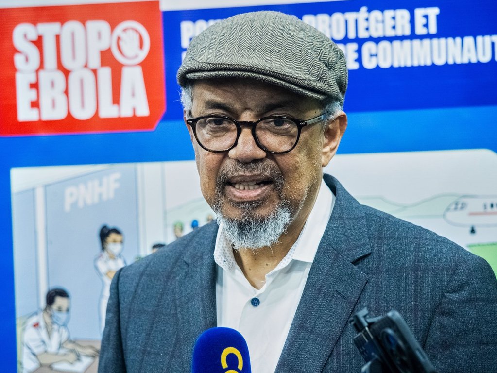 WHO chief visits epicenter of the Ebola outbreak in eastern Congo as cases outpace response