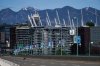 FIFA World Cup banners are seen on light standards on the Cambie Bridge, in Vancouver, on Monday, May 4, 2026. THE CANADIAN PRESS/Darryl Dyck