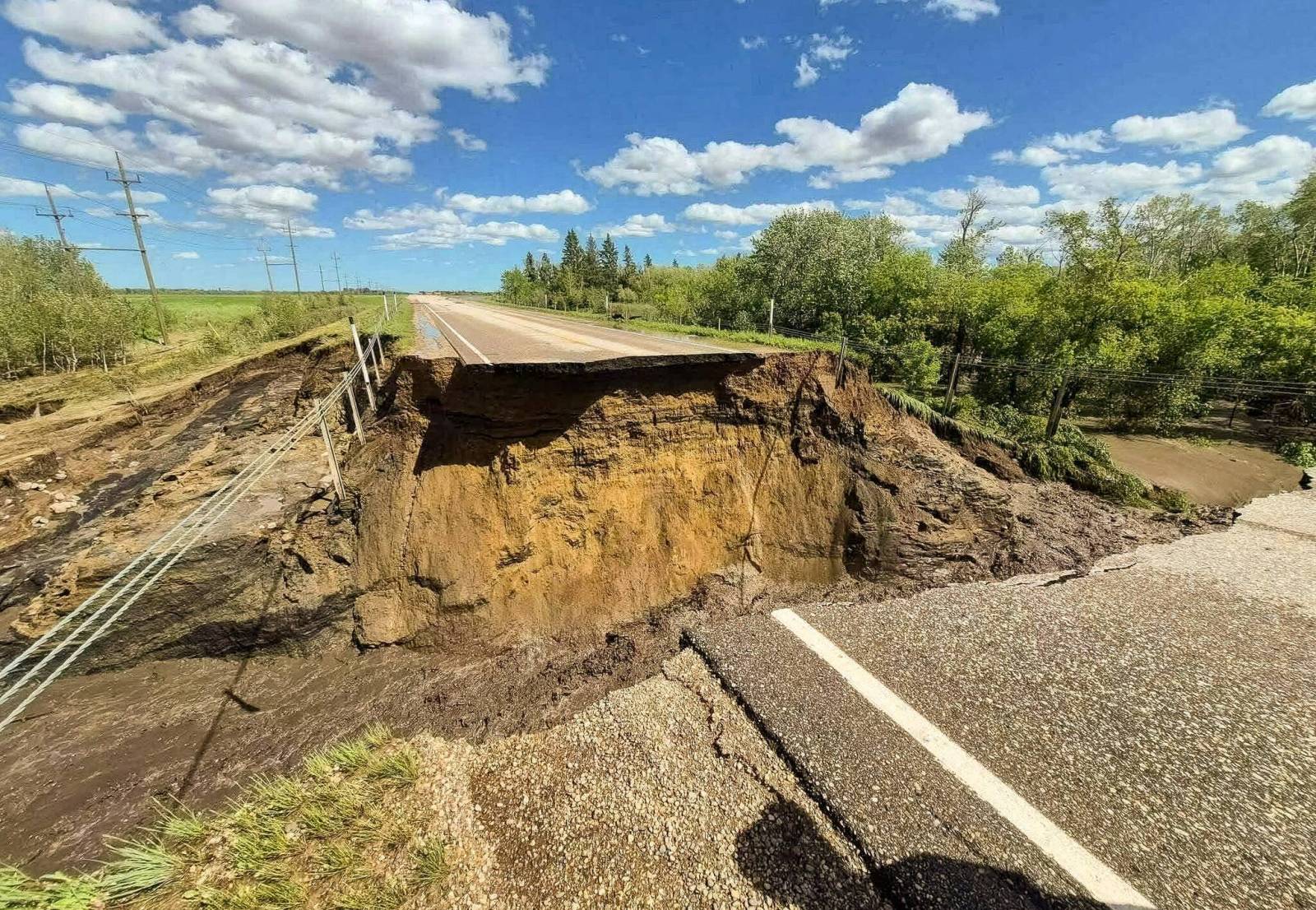 Provincial roads in Parkland damaged by flooding reopen