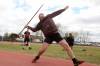 Elbert Maritz of the Crocus Plainsmen enters track and field provincials today as the favourite in varsity boys javelin. (Tim Smith/The Brandon sun)