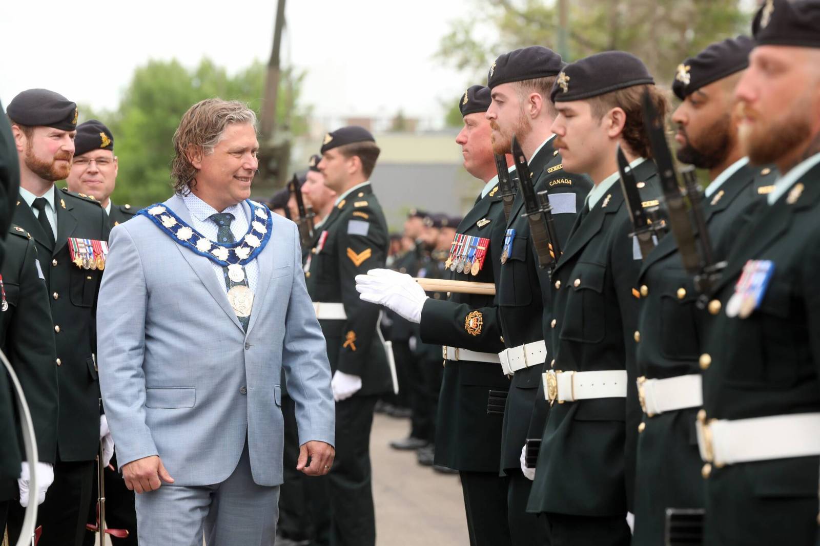 Parade affirms military’s ‘integral’ role in city