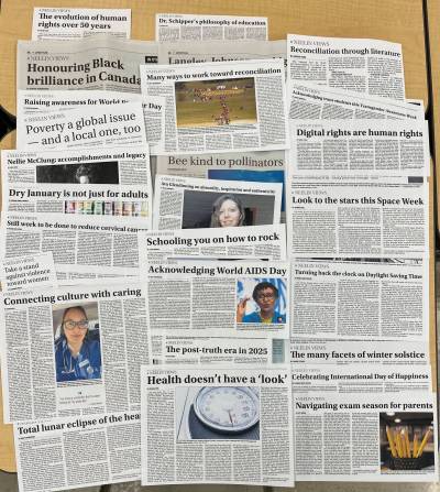 The Neelin High School Journalism Team has published 33 columns and one letter to the editor this year. Graduating team members reflect on their time in high school. (Submitted)