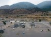 Rebuilt houses are seen in an aerial view, in Lytton, B.C., on Friday, Aug. 29, 2025. A fast-moving wildfire destroyed 90 per cent of the village in 2021. THE CANADIAN PRESS/Darryl Dyck