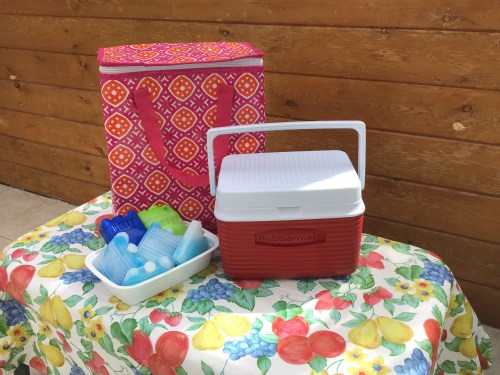 Keep hot foods hot and cold foods cold with pre-heated or pre-chilled coolers. (Wendy King)