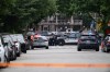 Police respond to a shooting in the Côte-des-Neiges district of Montreal on Monday, June 22, 2026. THE CANADIAN PRESS/Christopher Katsarov