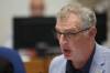 Coun. Bruce Luebke (Ward 6) speaks during Monday evening&rsquo;s city council meeting. (Alex Lambert/The Brandon Sun)