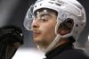 Defenceman Gio Pantelas of Victoria wanted to play closer to home and requested a trade to the Penticton Vees, so the Brandon Wheat Kings honoured his request in a deal announced on Wednesday. His younger brother is playing prep hockey in Penticton. (Perry Bergson/The Brandon Sun)