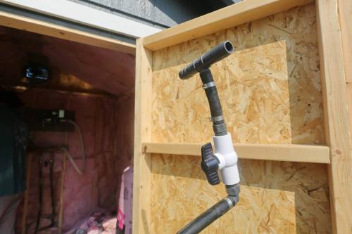 A piece of equipment used to release bubbles from the bottom of lakes. A total of 18 are installed at Shoal Lake, and were calibrated last week to release air evenly in a field where they are deployed. (Connor McDowell/The Brandon Sun)