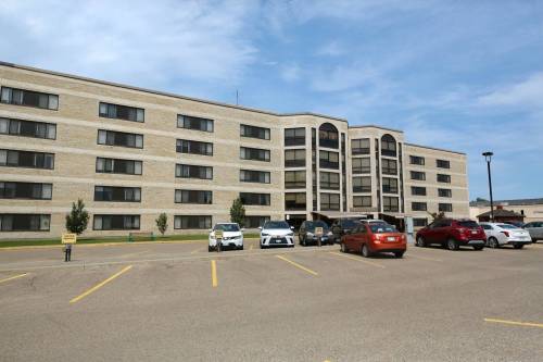 The Fairview Personal Care Home on Friday afternoon. (Matt Goerzen/The Brandon Sun)