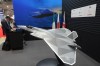 File photo — A view of a 1/10 model of a next-generation combat jet to be jointly developed by Japan, the U.K. and Italy for deployment in 2035, on display at the Japan International Aerospace Exhibition, in Tokyo, Oct. 16, 2024. (AP Photo/Mari Yamaguchi)