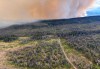 Pear Lake fire, west of Ridge Lake looking west seen on July 27, 2026 - THE CANADIAN PRESS/Handout - BC Wildfire Service  (Mandatory Credit)