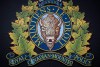 The RCMP logo is seen in Surrey, B.C., on Friday April 13, 2018. THE CANADIAN PRESS/Darryl Dyck