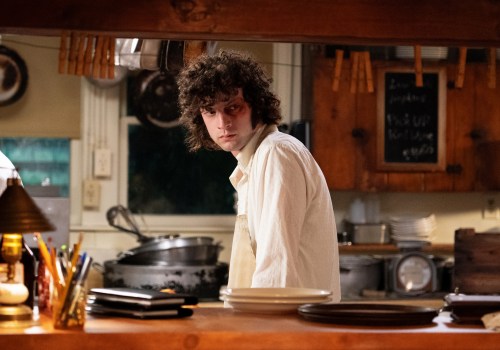Dominic Sessa in a scene from the Anthony Bourdain biopic 'Tony.' THE CANADIAN PRESS/Handout