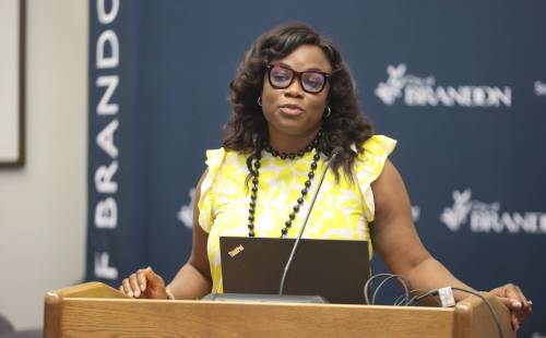 Lola Oyeladun, the city's human resources director, said having a more competitive wage structure for non-union staff will support the city's recruitment and retention strategy. (Alex Lambert/The Brandon Sun files)